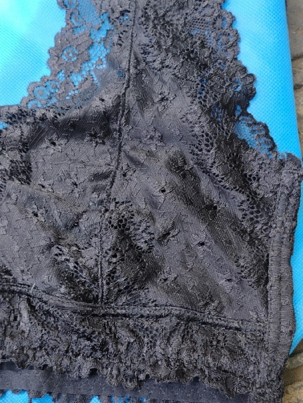 Black Lace Bralette - Women Intimates & Sleepwear - Picture 2 of 5